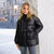Sinsay Women's Black Puffer Jacket