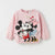 Zara Girl's Pink Mickey & Minnie Mouse Sweatshirt | Zara In Lebanon