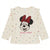 Zara Baby Girl's Cream Minnie Mouse Long Sleeve Blouse | Zara in Lebanon
