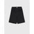 Sinsay Boy's Black Wide-Leg Denim Bermuda Shorts