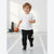 Nike Unisex Kids Black Logo Printed Sweatpants