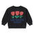 Zara Girl's Dark Grey With Tulip Flowers Printed Sweatshirt | Zara in Lebanon