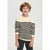 Sinsay Boy's Cream & Black Striped Knit Sweater