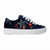 Karl Lagerfeld Paris Women's Navy Cate Ikonic Sneakers