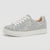 Betsey Johnson Girl's White Rhinestone BK Sidny Sneakers