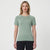 Mondetta Women's Sage Green Short Sleeve Fitted Active Seamless T-Shirt