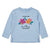 Zara Girl's Light Baby Blue Flowers Printed Blouse | Zara in Lebanon