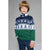 Sinsay Boy's Multicolor Scandinavian Motif, Festive Sweater
