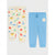 Sinsay Baby Boy's Cream/Blue Cotton Sweatpants