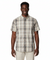 Columbia Men Grey Plaid Short Sleeve Button-Down Shirt | Columbia in Lebanon