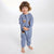 Sinsay Baby Boy's Light Blue Animal Faces Embroidered Overall