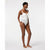 DKNY Women's White Sheers Strapless Bodysuit
