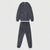 Sinsay Girl's Dark Grey Sweatshirt And Sweatpants Two Piece Set
