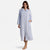 Miss Elaine Women's Light Blue Long Fleece Sleep Robe
