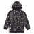 Epic Threads Boy's Black Snoopy-Print Zip-Up Jacket