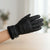 Isotoner Women's Black Knit Gloves