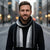 Reaction Kenneth Cole Men's Multicolor Ribbon Knit Scarf