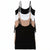 Felina Women's Multicolor 4 Pack Cotton Stretch Adjustable Straps Tank Top