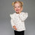 Sinsay Girl's White Polka Dot Ruffle Shoulder Blouse