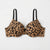Catherine Malandrine Women's Beige Leopard Print Everyday Comfort Bra
