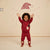 Sinsay Baby Boy Red Crewneck Christmas Printed Sweatshirt