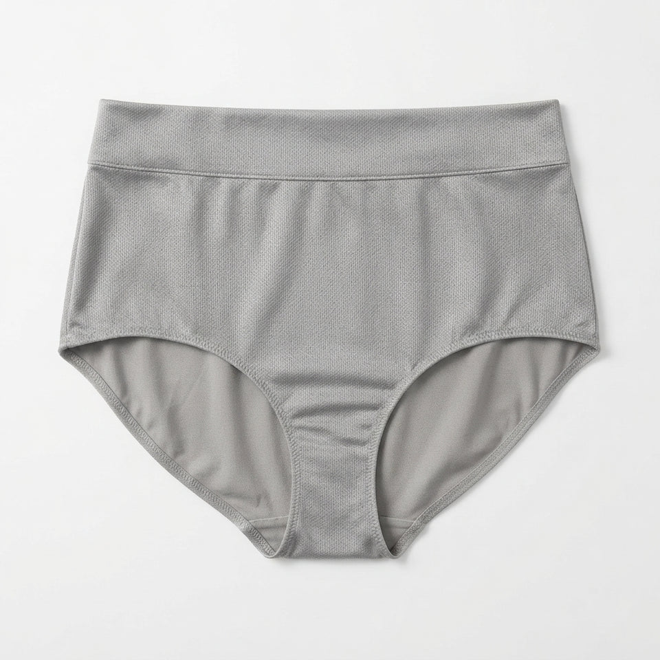 Warner's Women's GreyBreathable Mesh Shaping Briefs