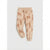 Sinsay Baby Boy's Beige Cat Print Fleece Jogger Sweatpants