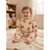Sinsay Baby Boys Beige Teddy Bear All-Over Printed Pajama Set