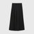 Black skirt on a white background
