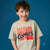 Sinsay Boy's Greige Marvel Comics Printed Short Sleeve T-Shirt