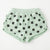 Zara Baby Girl's Light Green Flowers Printed in Black Shorts | Zara in Lebanon