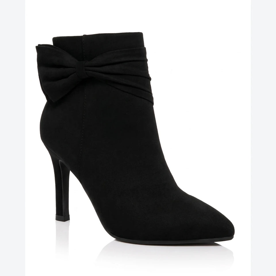 Jones New York Women's Black Verusa Pointed Toe Heeled Boots