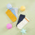 Sinsay Unisex Baby Multicolor 5-Pack Striped Cuffs Socks