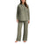 Max And Mia Women's 2 Piece Hoodie And Pant Pajama Set