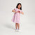 Sinsay Girl's Lavender with Yellow Polka Dots Dress