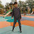 Sinsay Boy's dark Grey Plain Tracksuit Set