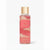 Victoria's Secret Camellia Sunset Fragrance Mist in a clear bottle with pink liquid, a gold cap, and a pink label, shown on a white background.