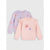 Sinsay Girl's Light Purple & Pink Butterfly Print 2-Pack Sweatshirt