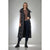 Sinsay Women's Black Belted Puffer Vest