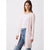 Calvin Klein Women's Pink Smooth Cotton Rib Duster Cardigan