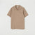 Sinsay Men's Beige Cotton Polo T-Shirt