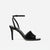 Michael Kors Women's Black Elyse Patent Leather Sandals