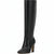 Vince Camuto Women's Black Gylina Wide Calf Women's Knee-High Boots