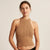 Frye Women's Beige Knitted Sleeveless Sweater