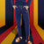 Agtawh Men's Navy Multi Striped fit Sweatpants