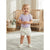 Sinsay Girl's Lilac /Cream Ribbed Short-Sleeve 3-Pack Bodysuit