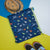 Sinsay Boy's Navy All-Over Printed Drawstring Bag