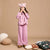 Sinsay Girl's Lilac Ribbed Wide Leg Pant