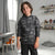 Sinsay Boy's Grey All-Over Printed Hoodie