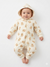 Sinsay Baby Boys’ White & Beige Teddy Bear Hooded Romper | Sinsay in Lebanon